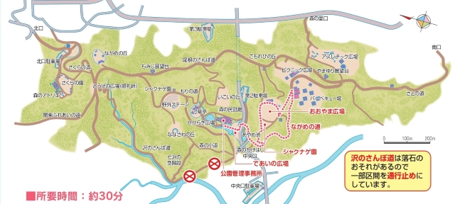 大山眺望ぶらぶらコース
