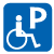 障害者駐車場